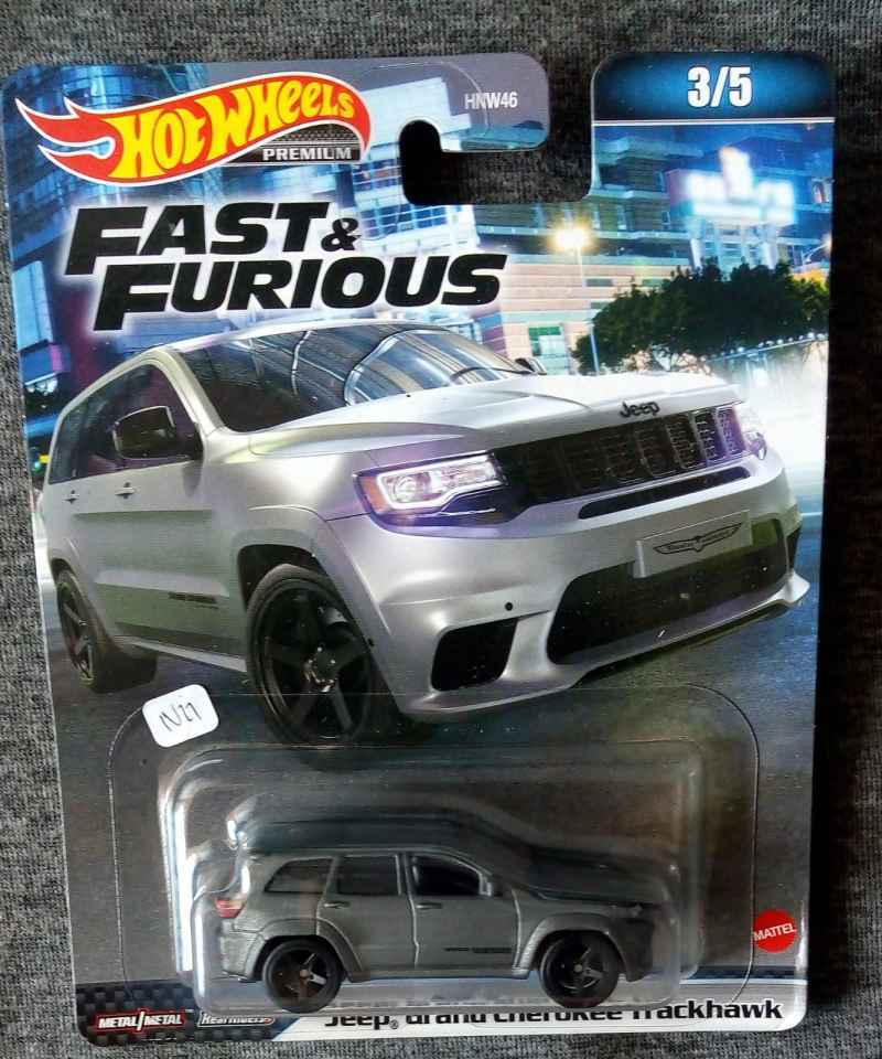 Hot Wheels 2019 Jeep Grand Cherokee Trackhawk Rood - Modelauto's | Overige schalen