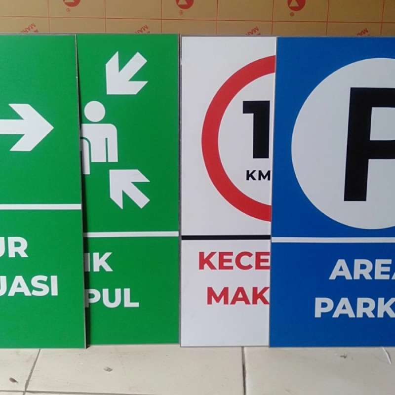 Promo Rambu Lalu Lintas 60 X 40 Cm. Diskon 33% Di Seller Belibanyak ...