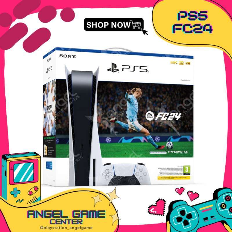 Jual Sony Playstation 5 Ps5 Disk Version Bundle Fc24 Fifa 24 Di Seller Angel Game Gabahan