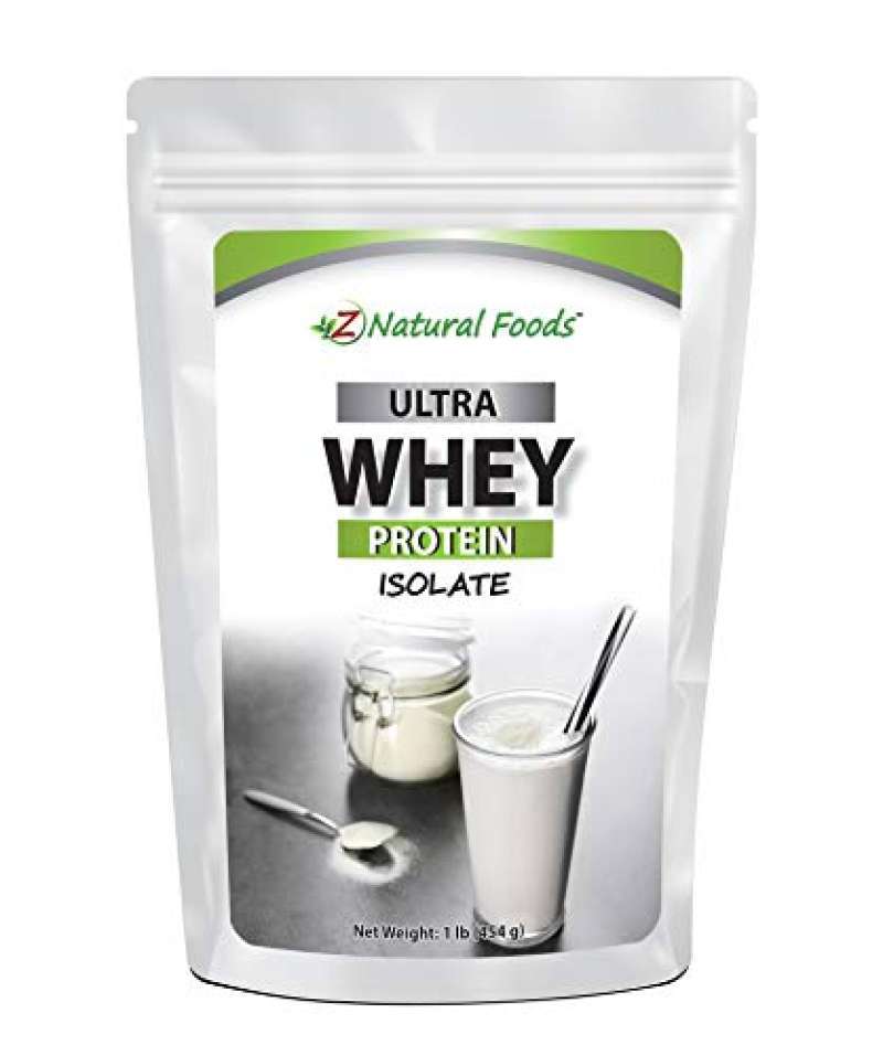 Promo Z Natural Foods Whey Protein Powder Isolate, Unsweetened Protein