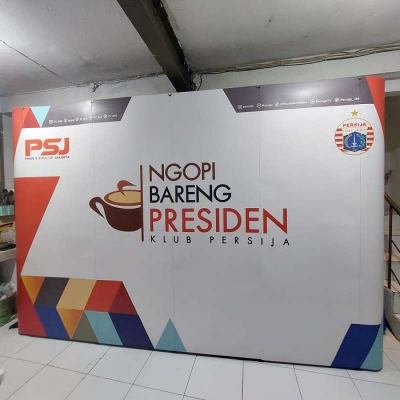Promo Backwall/ Backdrop Portable Straight 3 Modul X 4 Modul Standnya ...