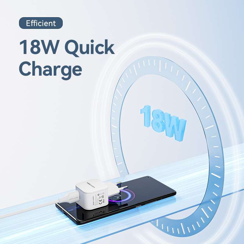 Promo Vention USB Kepala Charger Adaptor Kabel Data USB To Type C Fast ...