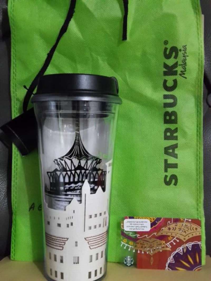 Promo Tumbler Starbucks Sarawak Malaysia Relief Edition Original Plus Bonus Diskon 23 di Seller