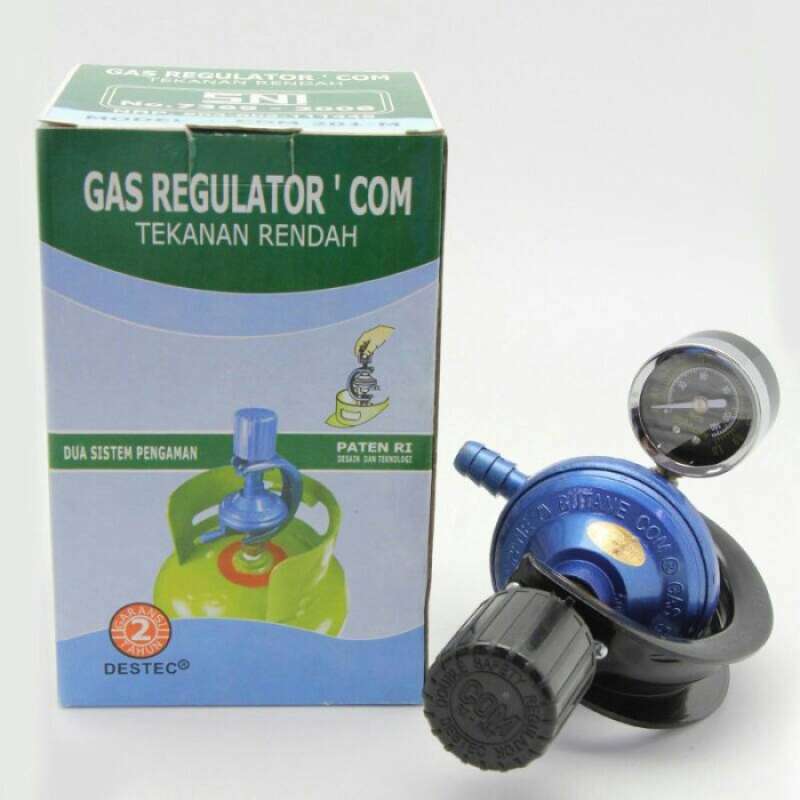 Promo Regulator Gas Otomatis Lpg + Pengaman Destec 201m Diskon 33 Di