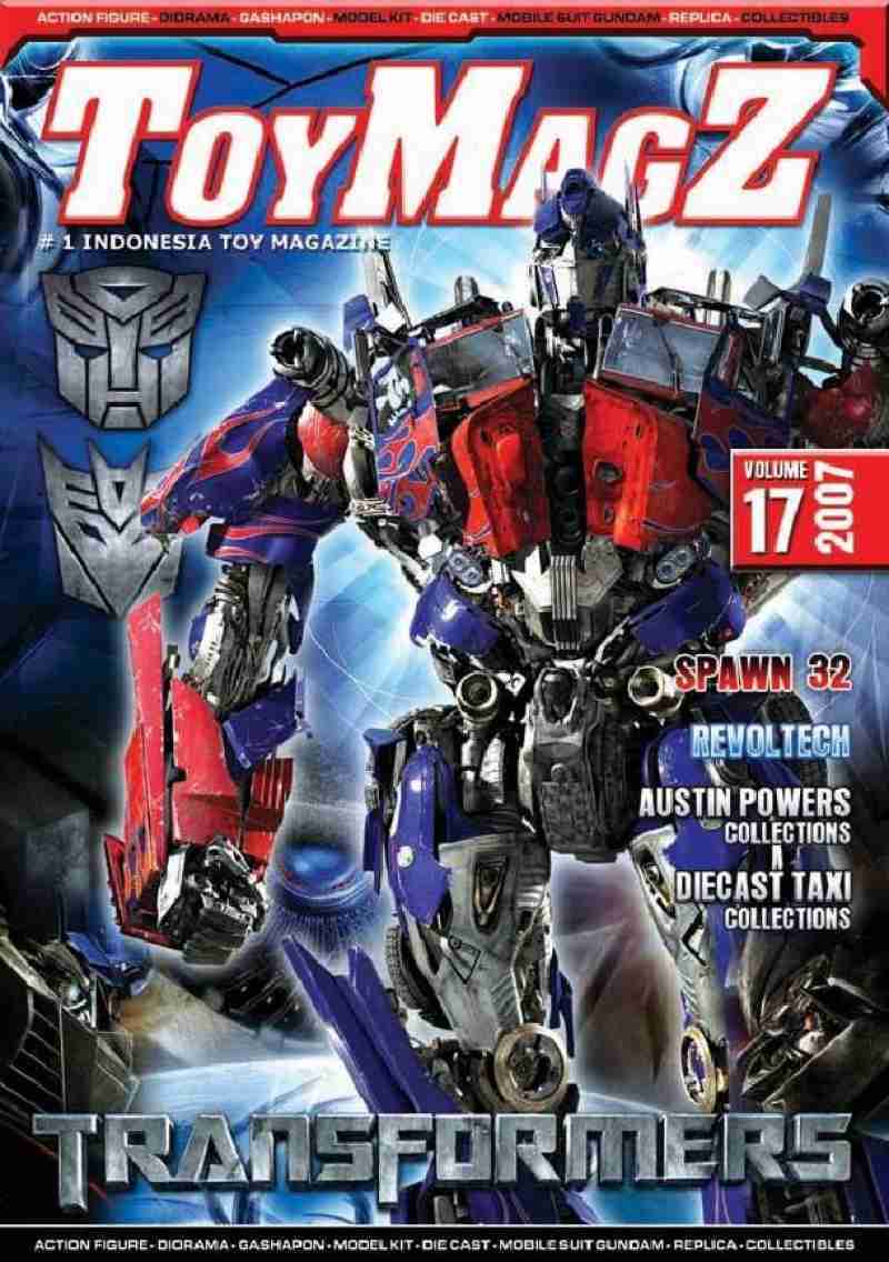 Jual Majalah Toymagz Volume 17 Transformer Katalog Action Figure