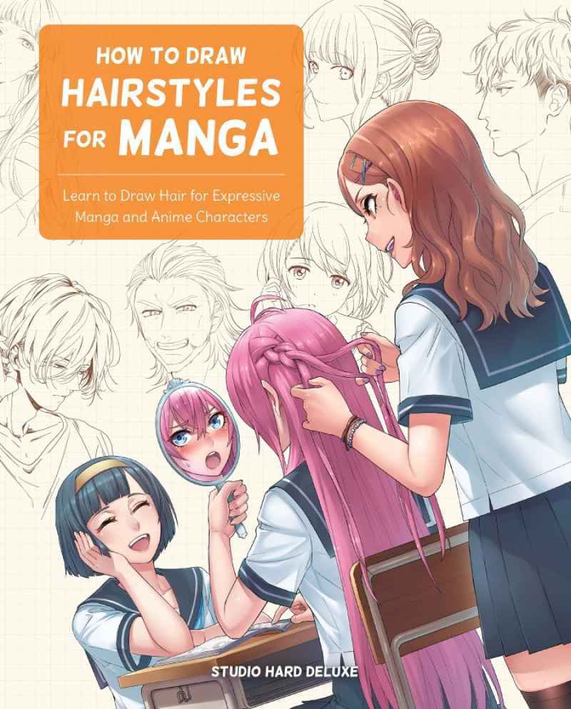Jual How To Draw Hair / Hairstyle For Manga Anime Style Di Seller ...