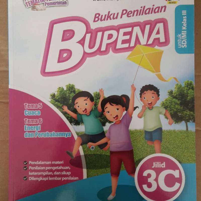 Promo Buku Penilaian Bupena Kls 3c Untuk Tema 5 Dan 6 Semester 2 2013 ...