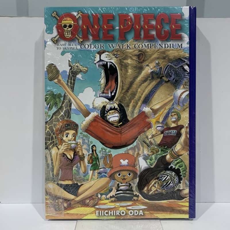 Promo One Piece Color Walk Compendium East Blue To Skypiea Hc Eiichiro