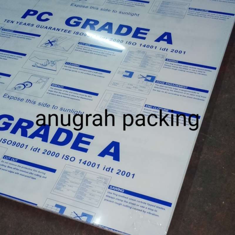 Promo polycarbonate sheet lembaran 3mm x 122 x 244 Diskon 23% di Seller ...