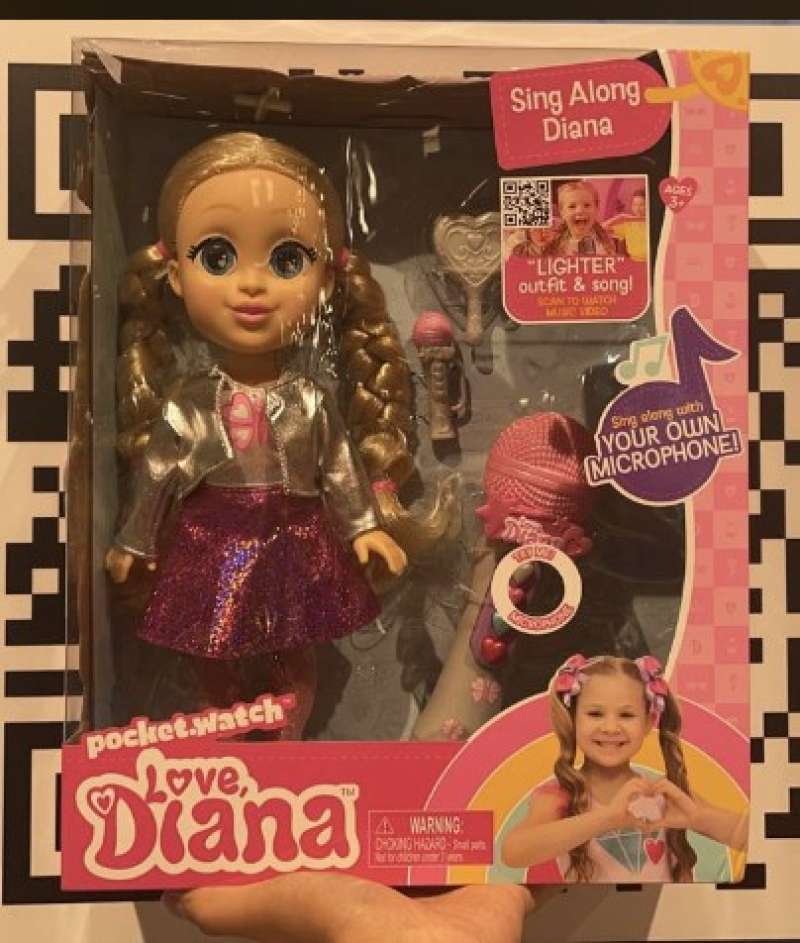 Promo Love Diana Sing Along Popstar Diana Pocket Watch Diana Roma Diskon 23 Di Seller Prasywa