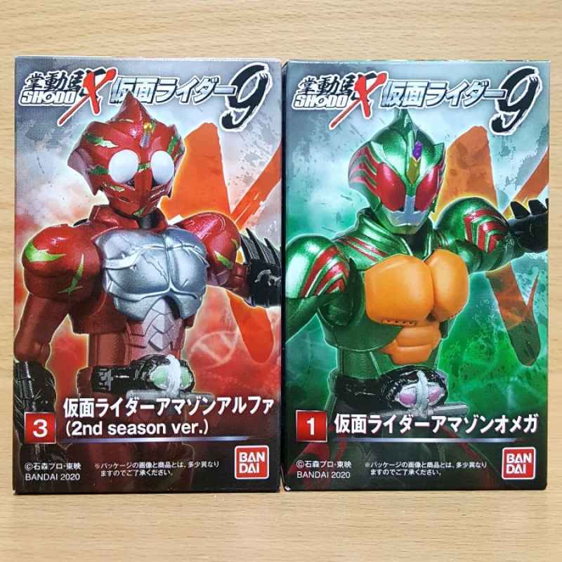Promo Shodo-x Kamen Rider 9 [amazons] Masked Rider Amazon Alpha S2 ...
