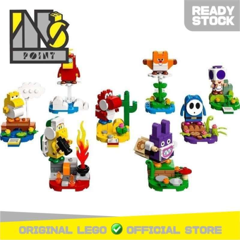 Promo Lego 71410 - Super Mario - Character Pack Series 5 - Complete (8 ...