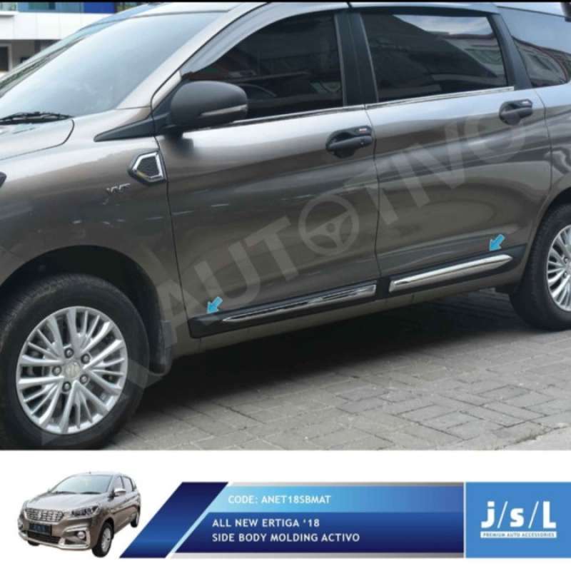 Jual JSL List Body All New Ertiga Model Activo / Side Body Molding