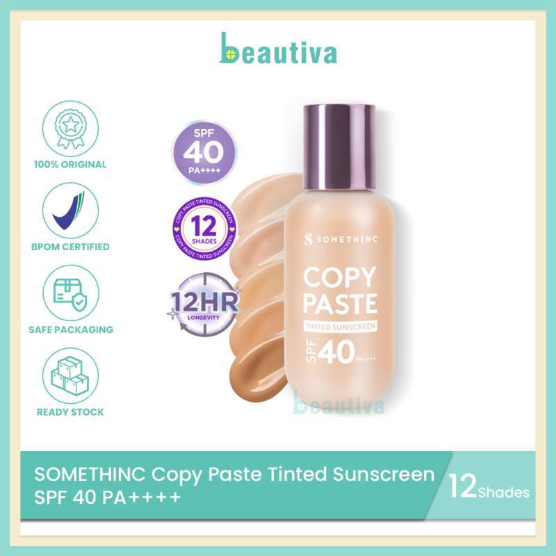 Promo Somethinc Copy Paste Tinted Sunscreen SPF 40 PA++++ - Skin Tint ...
