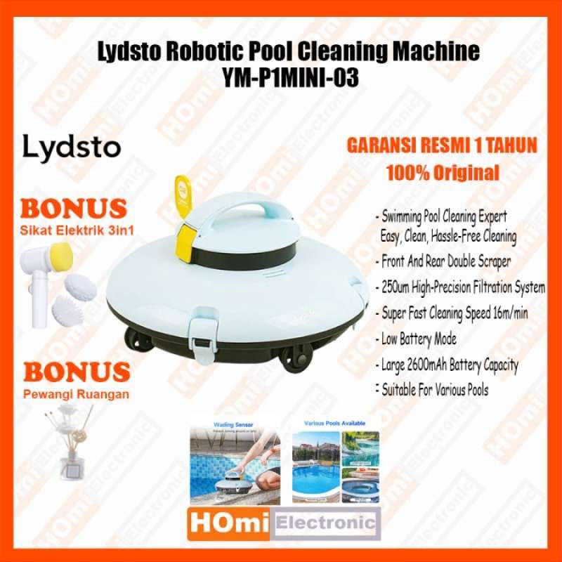 Promo Lydsto P1 MINI Robotic Pool Cleaner Robot Vacuum Swimming Kolam