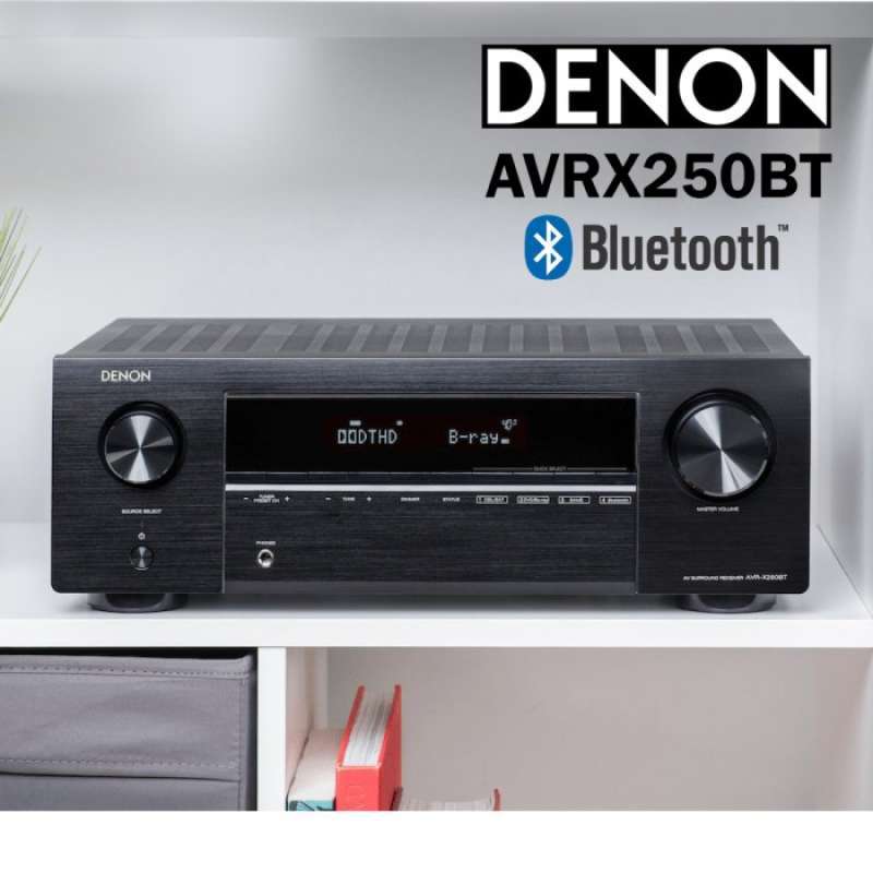 Promo Denon AVR X250BT AV Receiver 5.1 Ch AVR X250 BT Bluetooth AVRX ...