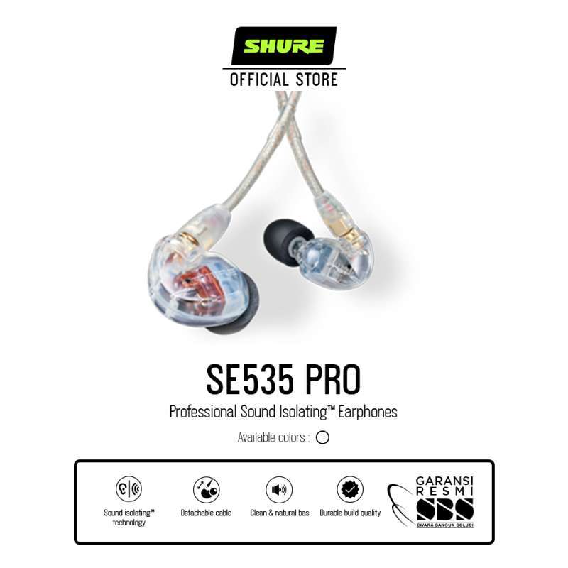 Isolating Earphones Shure Se535 Bluetooth Shure SE535LTD+BT1