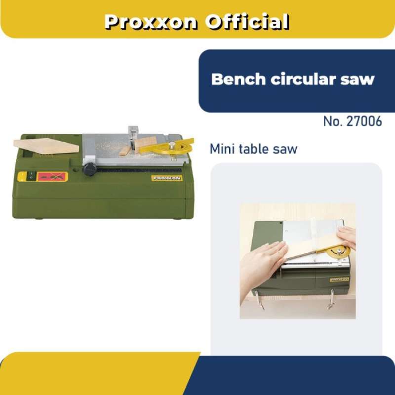 Promo PROXXON 27006 MINI TABLE SAW BENCH CIRCULAR SAW KS 230 Diskon 23