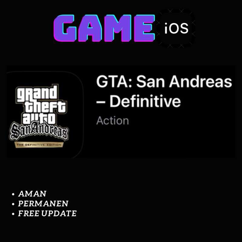 Jual GTA San Andreas Definitive di Seller Prosari - Tanjung Raja, Kab ...