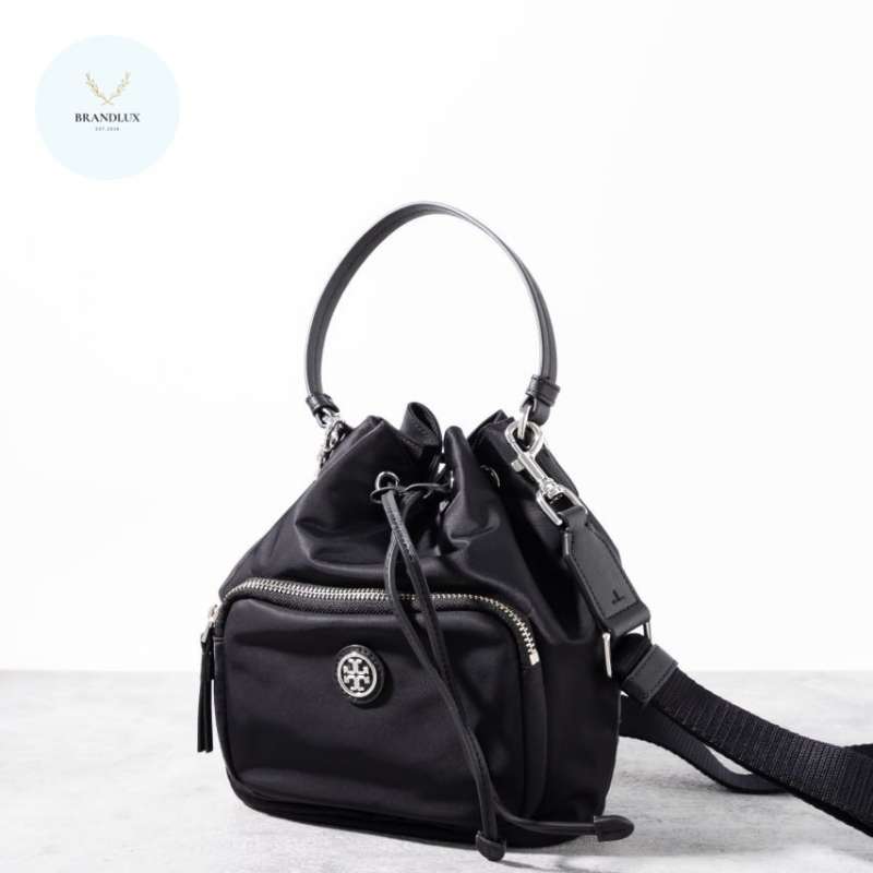 Jual Tory Burch Virginia Bucket Bag Nylon Black 100 Authentic Di Seller Brandluxid Official Store Kedung Baruk Kota Surabaya Blibli