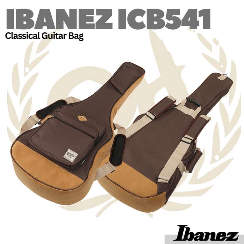 Housse Ibanez POWERPAD Pour Guitare Classique - Protection 15mm Rembourrage Marron
