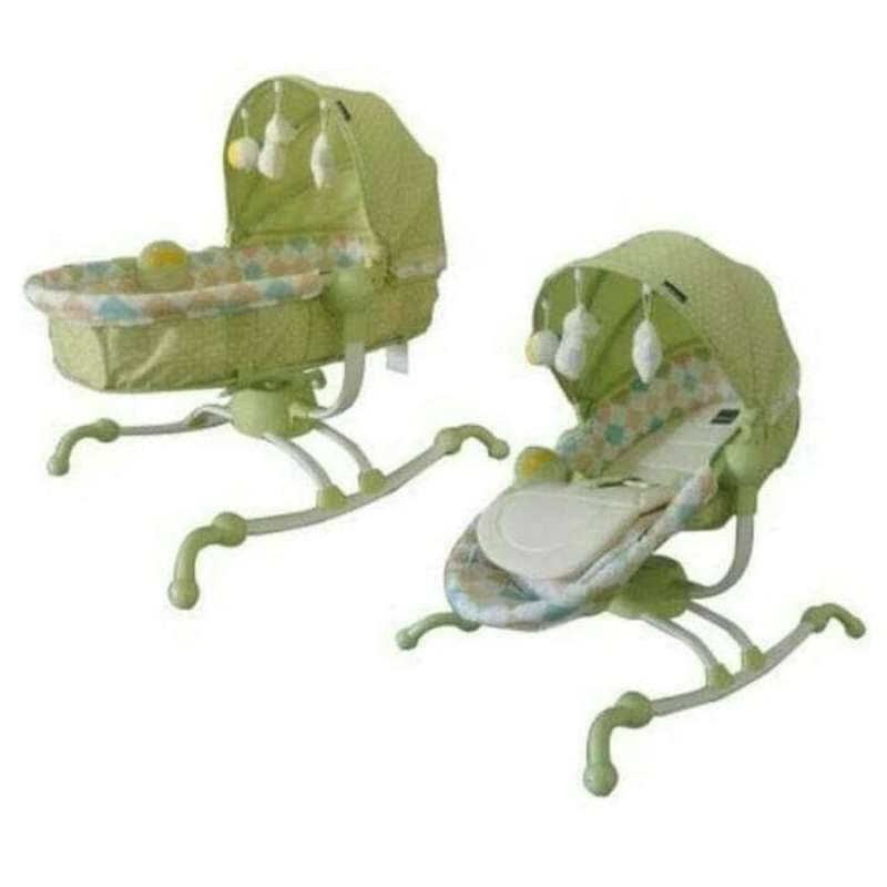 Promo Bassinet Bouncer Rocker Babyelle Be 002 Beige Multicolor Diskon 24 Di Seller Nawangshop Harapan Jaya Kota Bekasi Blibli