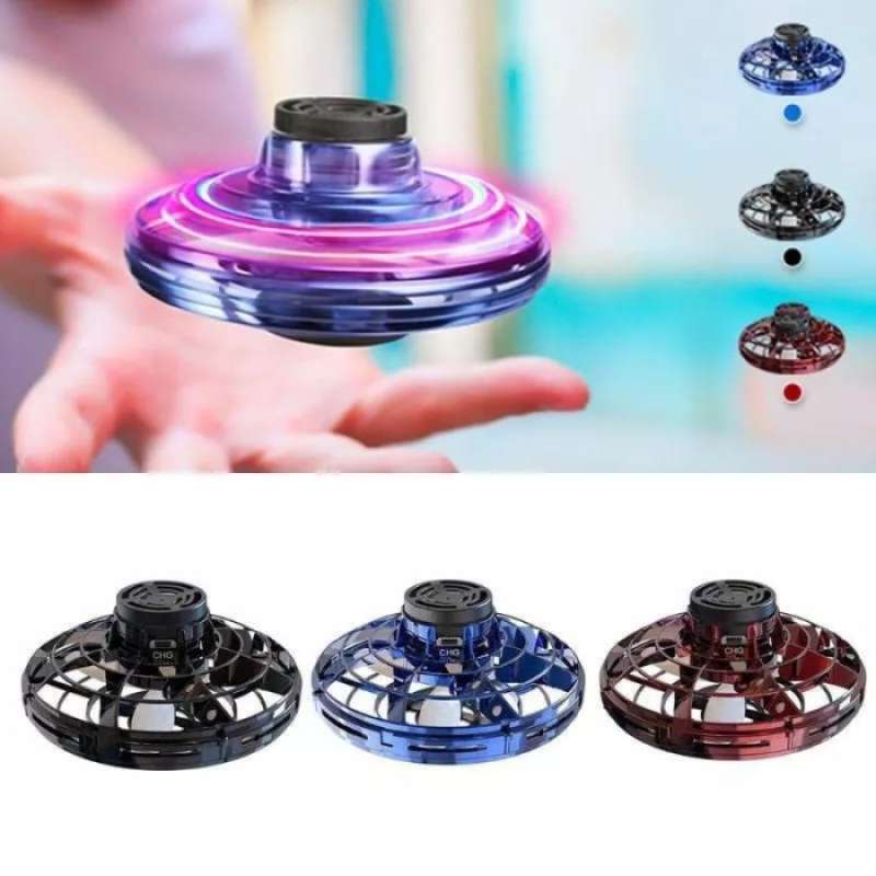 Diskon Mainan Drone Mini Spining Top Boomerang Led Drone Mainan Anak Drone Promo