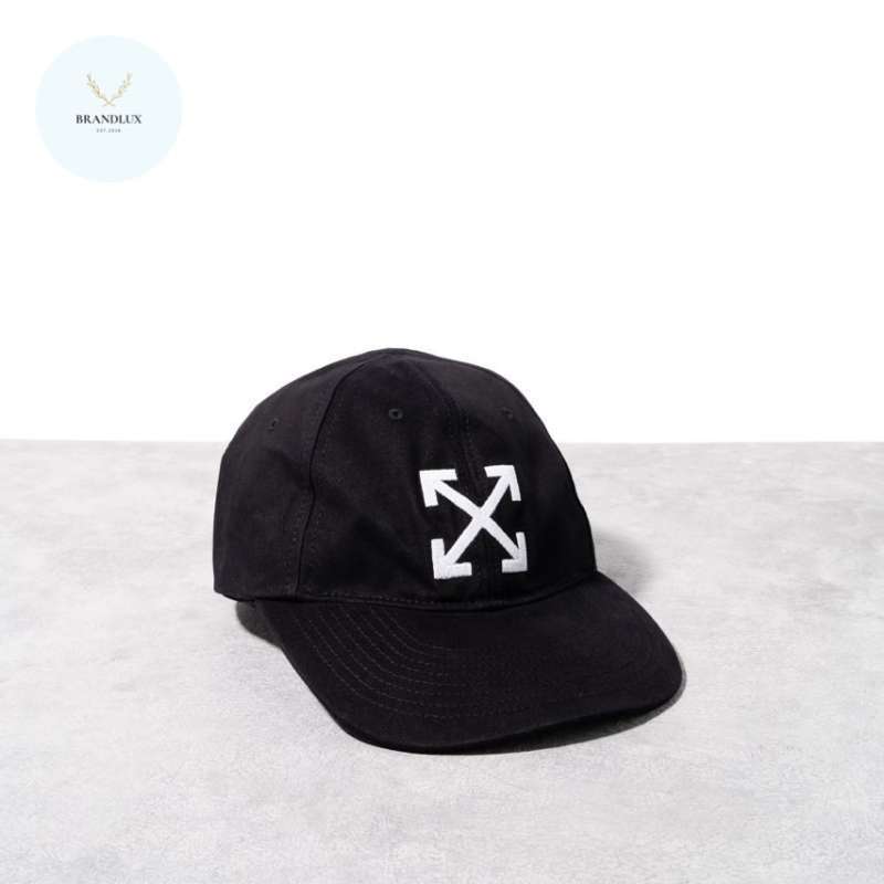 Jual Off White Arrow Baseball Cap Black White - 100% Authentic Di Jual Off White Arrow Baseball Cap Black White - 100% Authentic Di