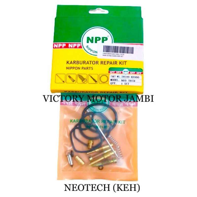 Jual ISI REPAIR KIT KARBURATOR NEOTECH KEH NPP di Seller VICTORY MOTOR JAMBI_ Rawa Sari, Kota