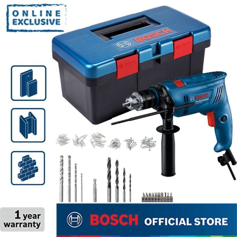 Bor Listrik Bosch Gsb 13 Re 600 W Bosch Bor Impact Listrik Set
