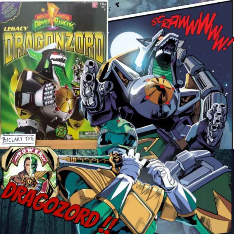 Promo Legacy Dragonzord / Dragon Zord Power Rangers Zyuranger Bandai ...