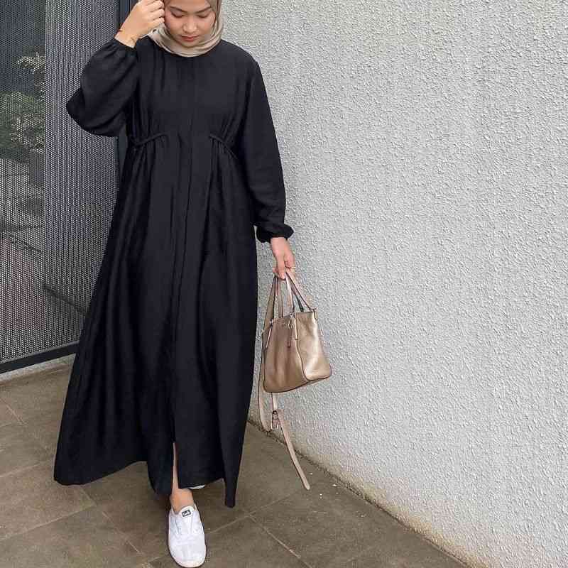 Jual Dress Hazel Midi Dress Polo Linen Tali Pinggang- Gamis Terbaru- Gamis  Wanita Di Seller Lovalotta.id - Cipedak, Kota Jakarta Selatan | Blibli