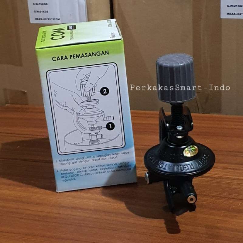 Promo New Regulator Gas Lpg Destec Com 201s Non Meter/amper Meter