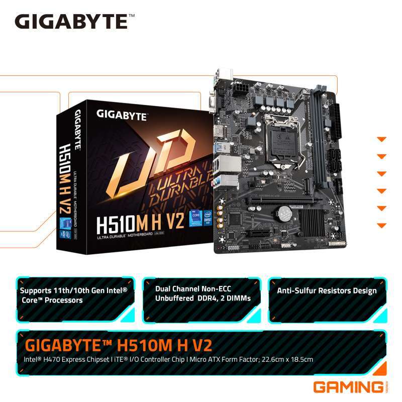 Jual Gigabyte H510m H V2 Di Seller Gigabyte Official Store - Ancol ...