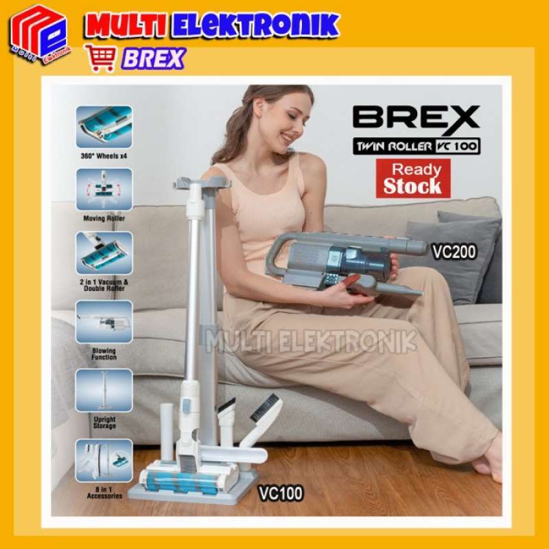 Promo Vacuum Cleaner Cordless Brex 3 In 1 Vc 100 Multicolor Vc100