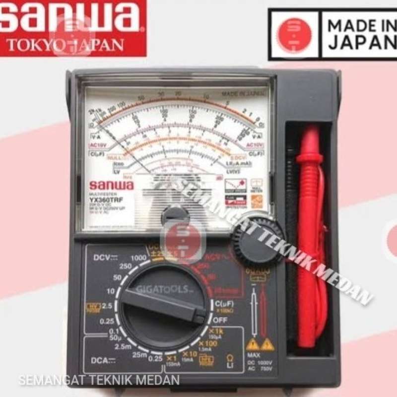 Jual Yx360trf Analog Multimeter Multitester Avometer Sanwa Yx 360 Trf