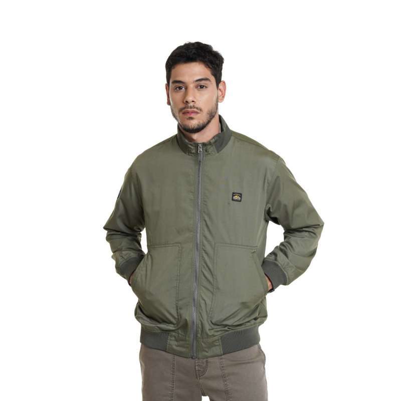 EIGER JAKET PRIA BENTAYAN HARRINGTON JACKET OLIVE