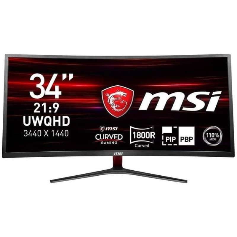 Promo Msi Optix Mag341 Mag341cq 34 3440x1440 Ultrawide Gaming Monitor ...