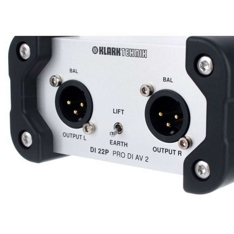 KLARK TEKNIK PRO DI AV 2 DI 22P 元箱付き Amazon.com: Klark teknik PRO DI AV 2 DI 22P Passive Stereo