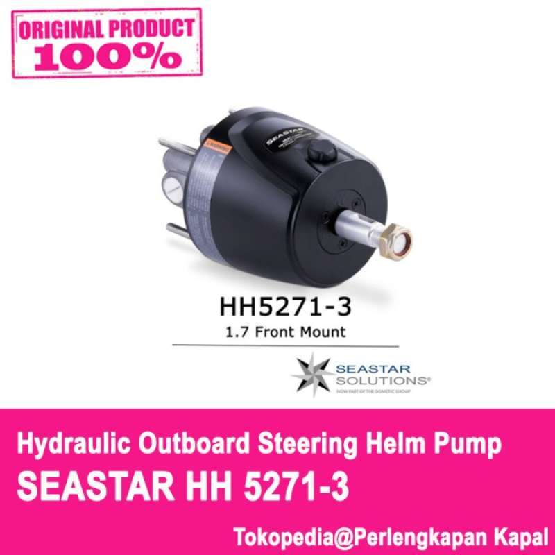 Promo Seastar Hh52713 Front Mount 1.7 Hydraulic Marine Helm Pump