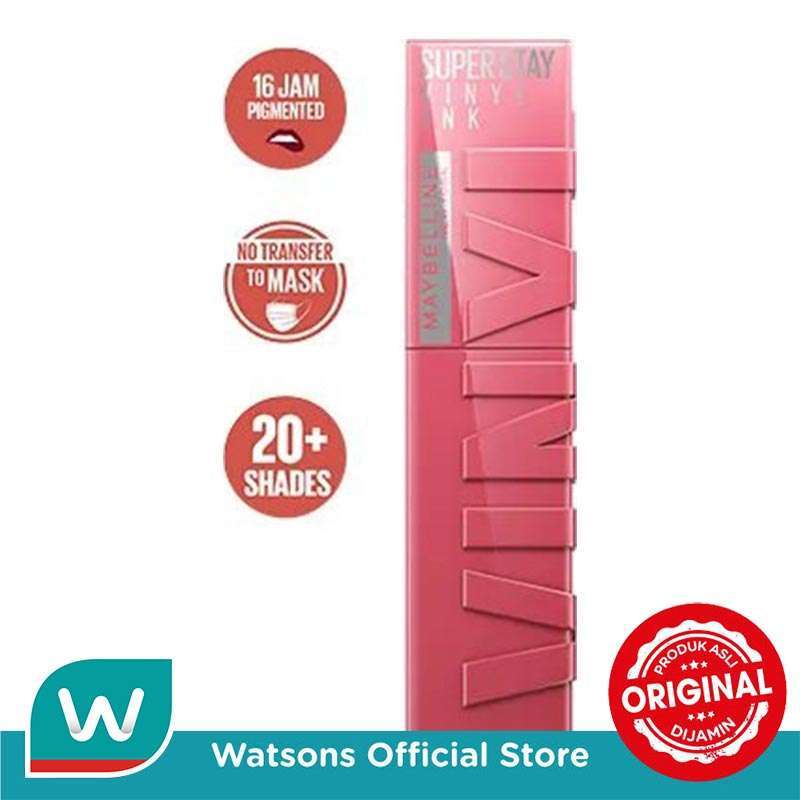 Jual Maybelline Super Stay Vinyl Ink 145 Rogue Di Seller Watsons ...