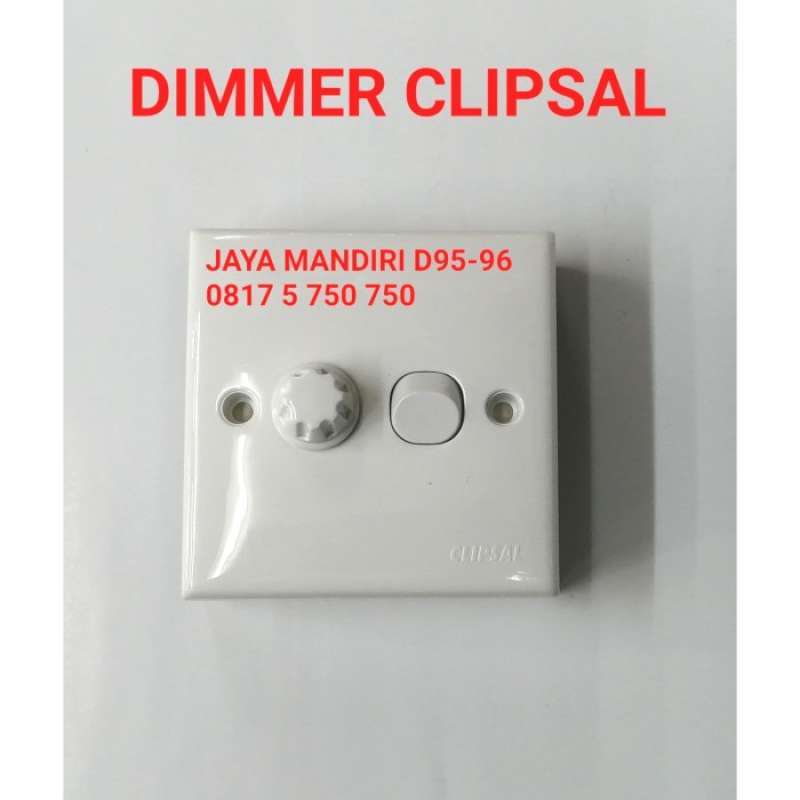 Promo Saklar Dimmer Clipsal 500 Watt 500watt 500w Clasic Diskon 50 Di