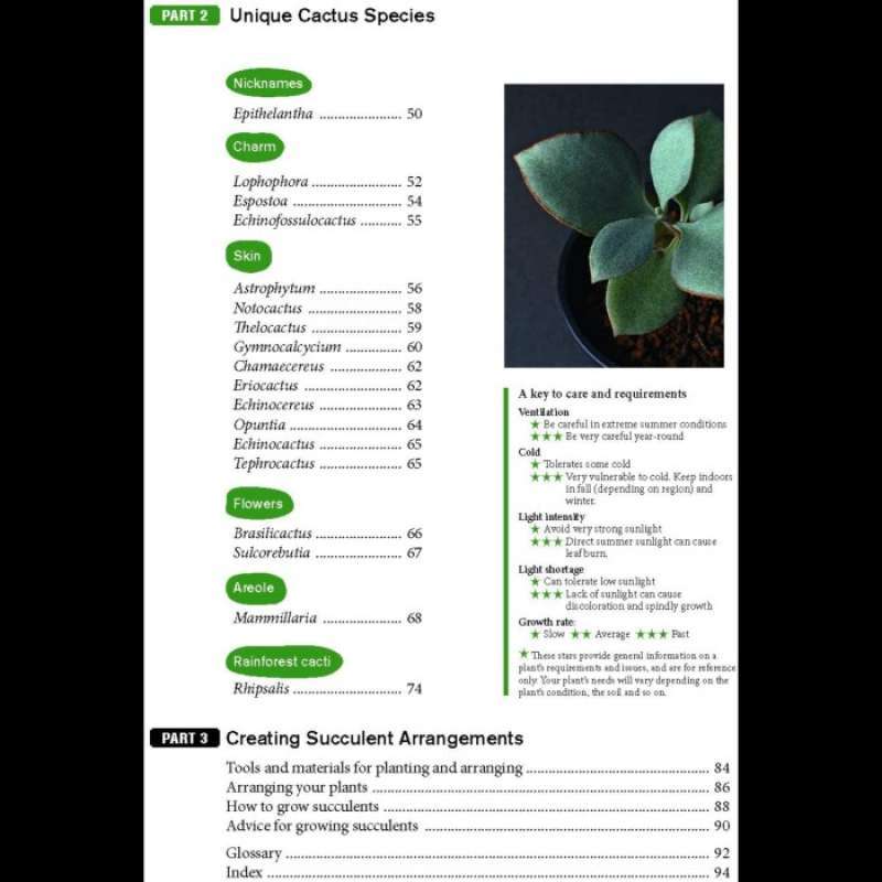 Promo The Gardeners Guide To Succulents By Misa Matsuyama Diskon 24% Di ...