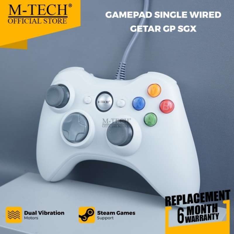 Jual Gamepad Stick Mtech Pc Xbox Kabel Wired USB Laptop Joystick ...