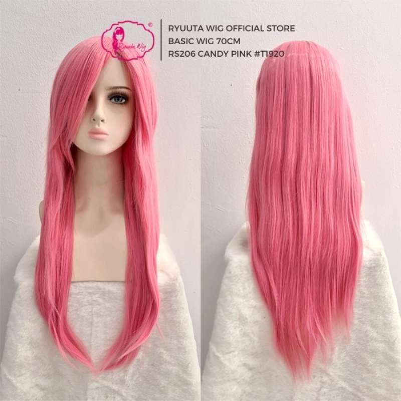 Jual Rs70 Pink Wig Long Straight Lurus Panjang Cosplay Color Di Seller Aninda Store Id Petojo Utara Kota Jakarta Pusat Blibli
