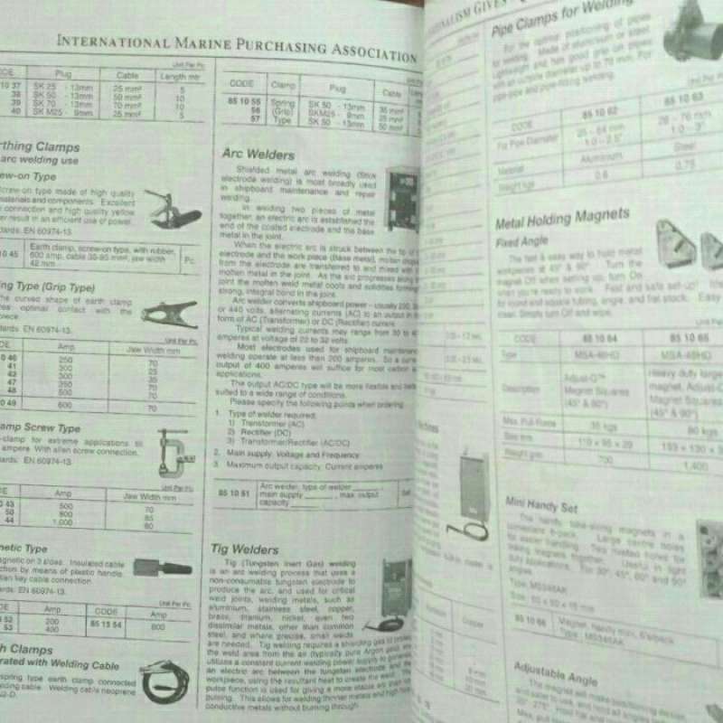 Jual Buku Impa Impa Marine Stores Guide 7th Edition Di Seller Noelle