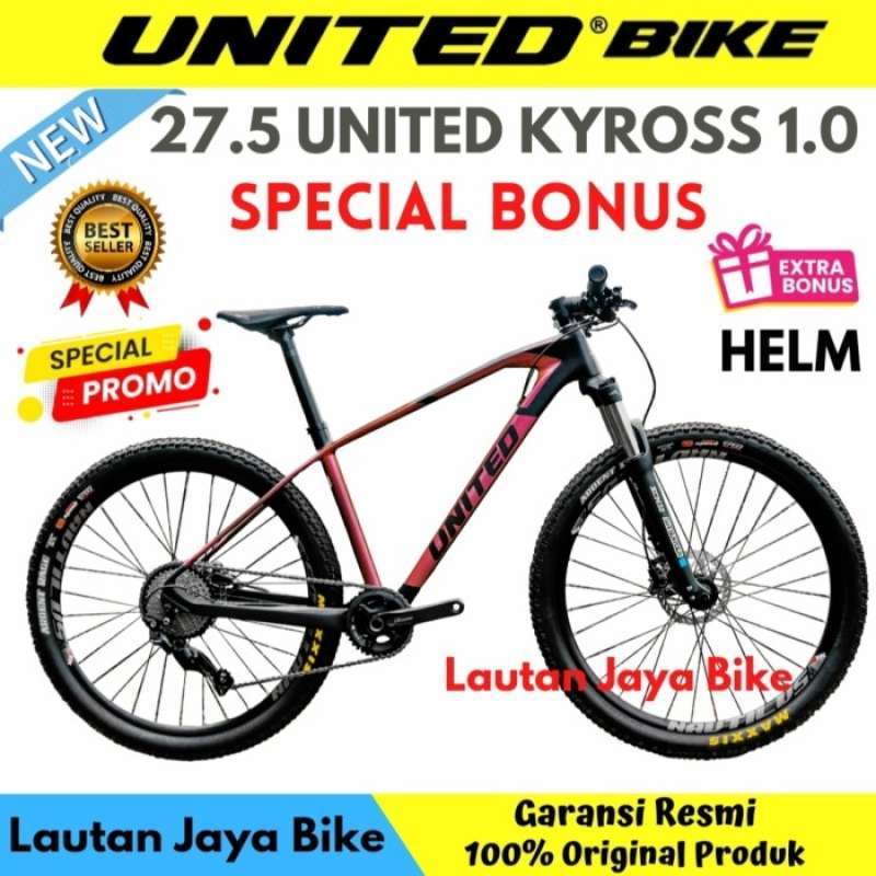 Jual Sepeda Mtb United Kyross 1.1 Frame Carbon Di Seller Masteguh Tugu Selatan Kota Jakarta Utara Blibli