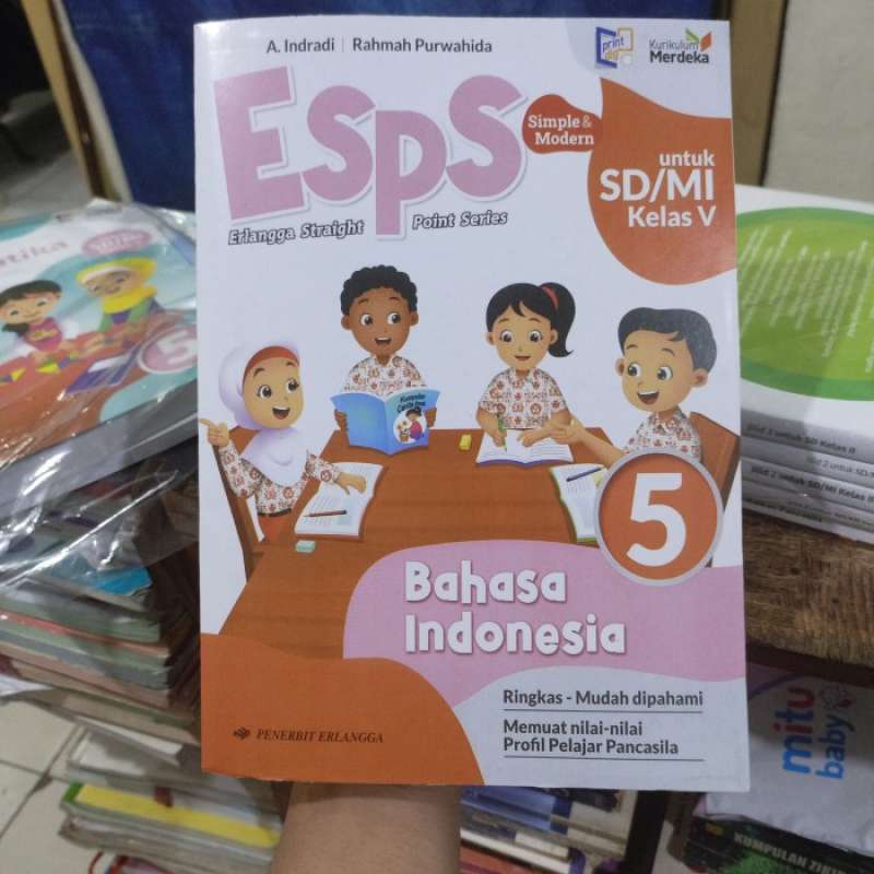 Jual Esps Bahasa Indonesia Untuk Sd & Mi Kelas 5 Kurikulum Merdeka ...