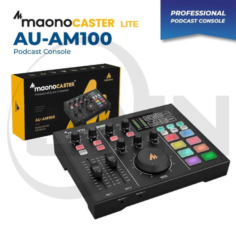 Promo Maono Au-am100 Maonocaster All In One Podcast Production Studio ...