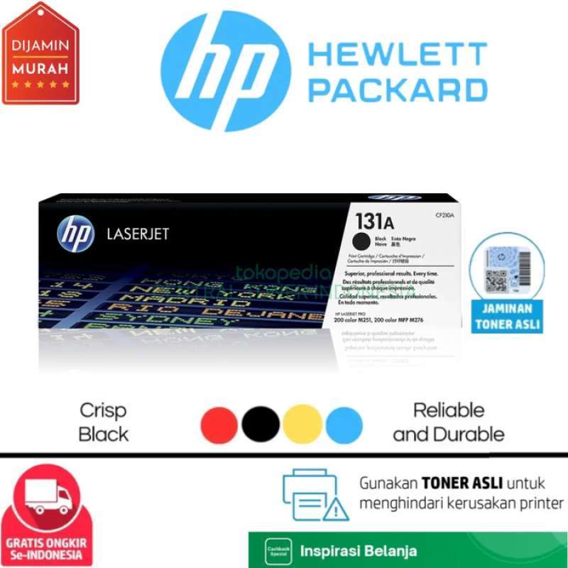 Promo Toner Hp Laserjet 131a Original Cartridge Varian Diskon 33% Di ...
